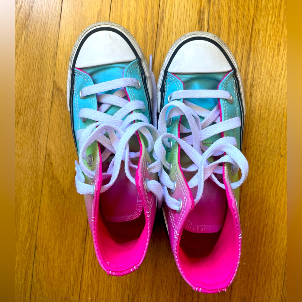 Chuck Taylor Converse Girls All Star Bright Ombre - unicorn ombré